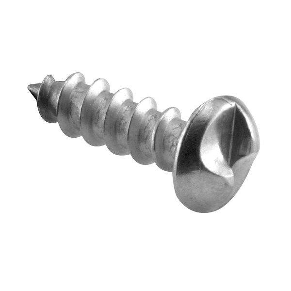 One Way Screw, No 10 X 5/8 in., Stainless Steel, PK50